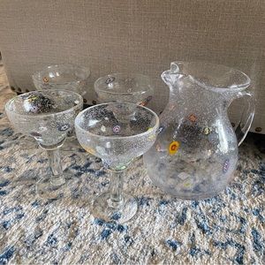 NEW Margarita Set- Pitcher + Glasses
